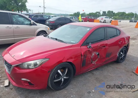 2014 Mazda Mazda3 I Sv from USA, damaged, VIN JM1BM1T75E1125878